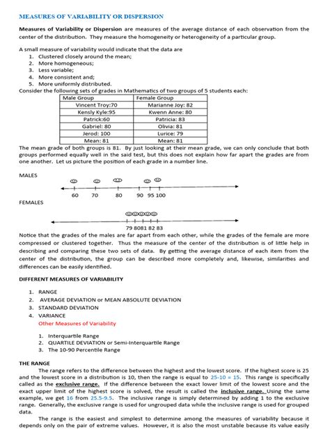 Image result for Variability Written Interpretations Statistics