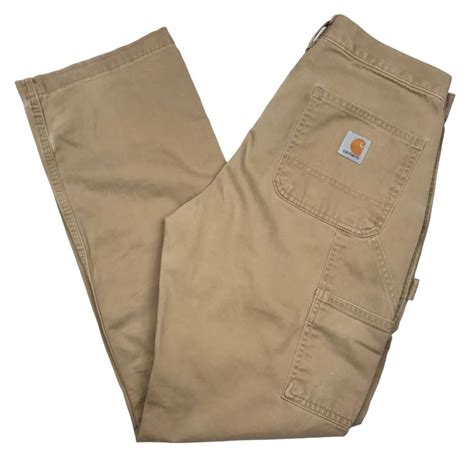 Carhartt Men's Tan Trousers | Depop