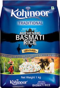 KOHINOOR Traditional Authentic Basmati Rice (Long Grain) Price in India ...