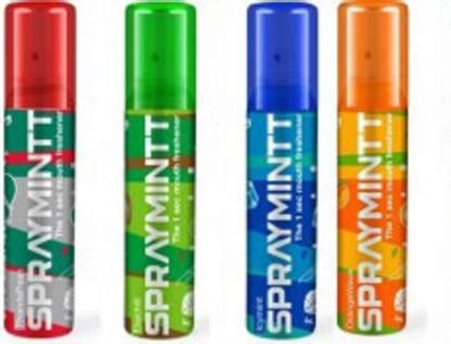 Spraymintt Thandapan, Elaichii, Orangewave, Icymint Spray | Buy Oral ...