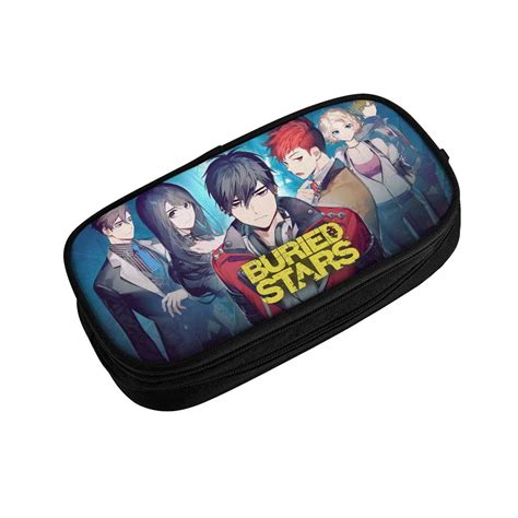 Buried Stars Pen Box Student School Anime Zipper Pen Bag – CRAZE