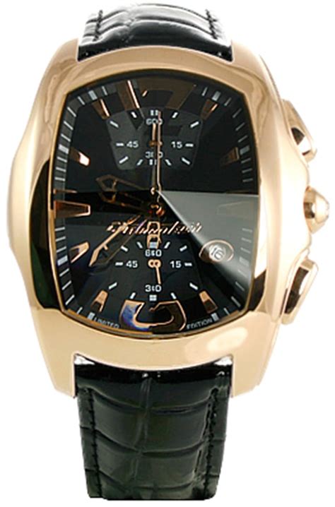 Chronotech Men's CT.7895M/11 Prisma Revolution Chronograph Leather ...