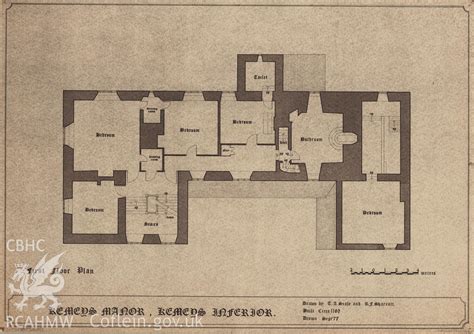 English Manor House Floor Plan The Servant's Quarters In 19th Century