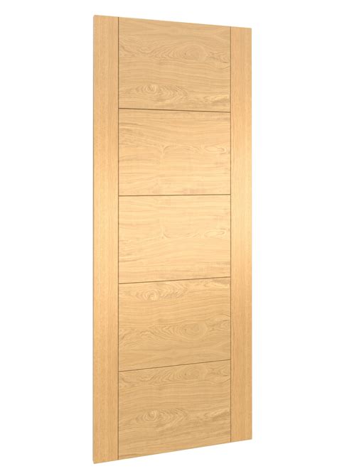 457 x 1981 x 35mm (18") ISEO Oak Solid Core Internal Door (VOISEO18)