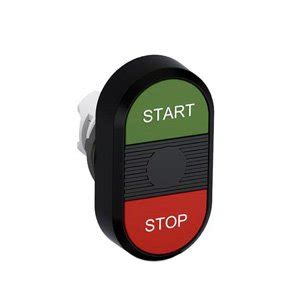 ABB MPD4-11B Double Pushbutton Operator, 22 mm, Momentary, Flush/Flush ...