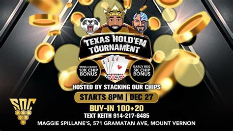 SOC HoldEm Tournament, Maggie Spillane's Ale House and Rooftop, Mount ...