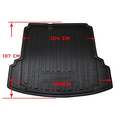 Car Floor Mat Carpet For Volkswagen Jetta Sedan Rear Trunk Anti-mud ...