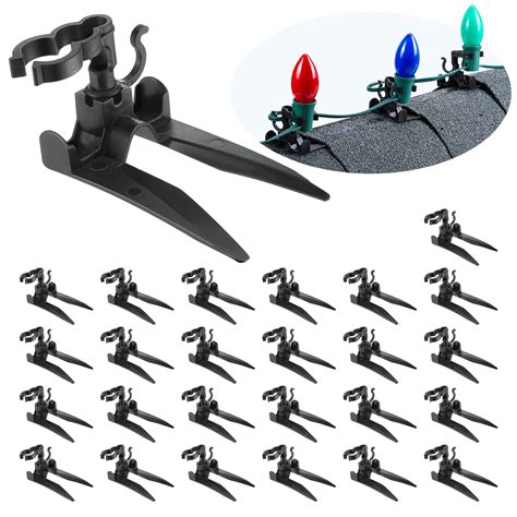 Amazon.com: Meonum 25PCS Light Clips Hooks, Gutter Clips, Christmas ...