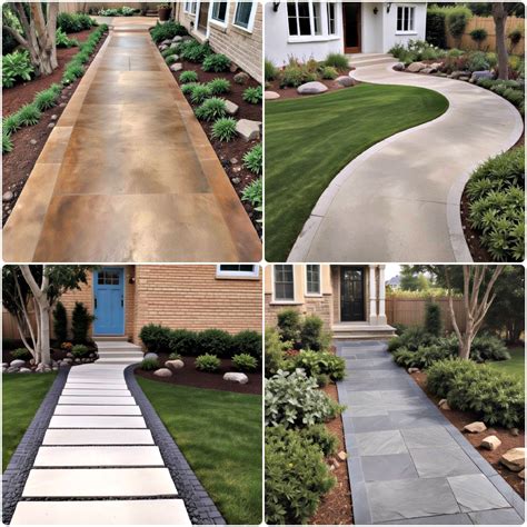 20 Concrete Walkway Ideas To Spark Inspiration