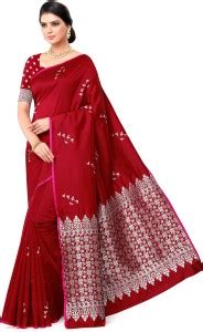 Buy IRIS Self Design, Embellished, Woven Kanjivaram Jacquard, Silk ...
