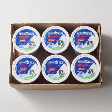 Mountain High Yogurt Logo Mountain High, Original Whole Milk Yogurt,