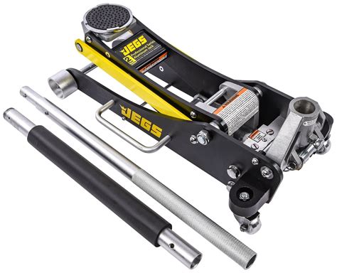JEGS 80006 4000lb Low-Profile Aluminum Floor Jack Garage Car Truck ...