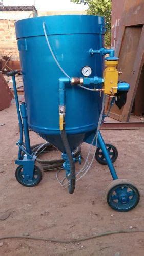 Sand Blasting Machine - 5 HP Air Pressure Sand Blasting Gun Service ...