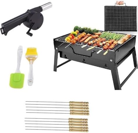 Qualiroast Barbeque Grill Charcoal- Barbeque Grill Set | Tandoori Grill ...