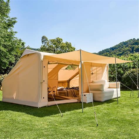 Amazon.com : YOLENY Large Inflatable Camping Tent, Outdoor Party Tent ...