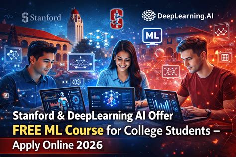 Stanford & Deeplearning AI Offer FREE ML Course for College Students ...