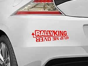LYOMAN® Car Sticker Exterior Rally King Flip My Over Car Racing ...