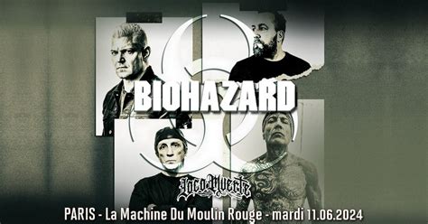 Biohazard, Locomuerte // Paris, La Machine du Moulin Rouge, Clichy, 11 ...