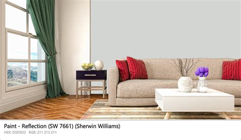 Sherwin Williams Reflection (SW 7661) Paint color codes, similar paints ...