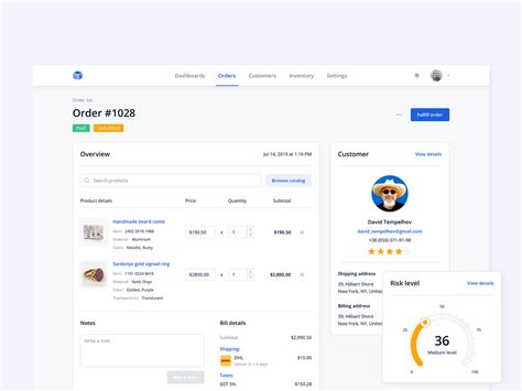 Image result for Order Processing Page Design