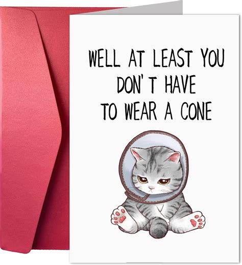 Amazon.com : Funny Get Well Soon Card. Humorous Hope You're Back On You ...