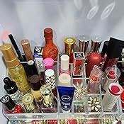 INOVERA (LABEL) Plastic 16 Compartment Cosmetic Display Cases Makeup ...