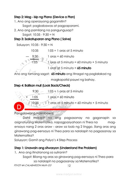 Image result for Grade 3 Math Module 4 Lesson 4