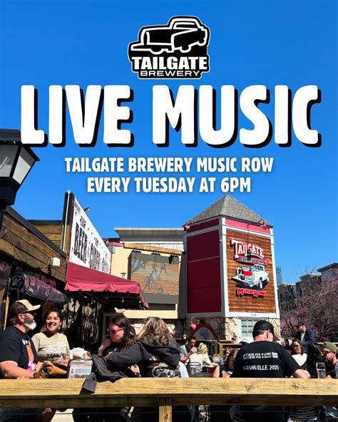 Tailgate Brewery Menu