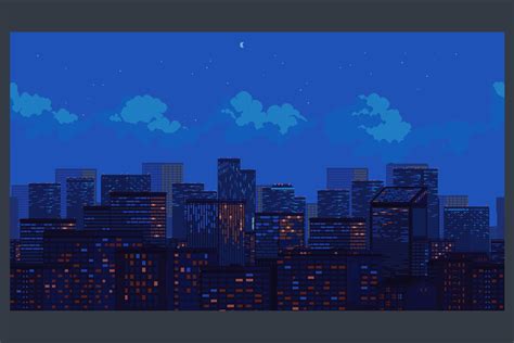 Free City Backgrounds Pixel Art Download - CraftPix.net