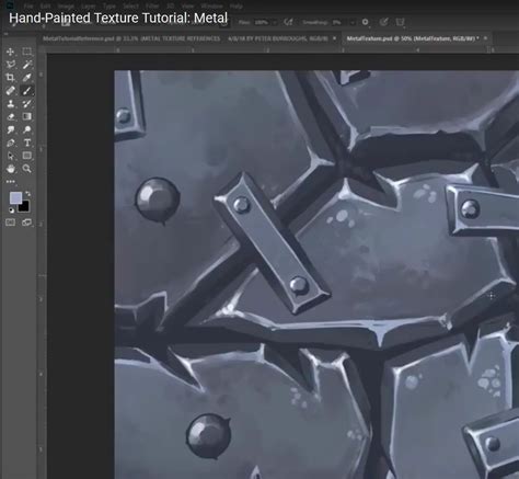 Image result for Metal Texture Tutorial