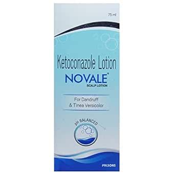 Novale - Bottle of 75ml Scalp Lotion with Ketoconazole : Amazon.in ...