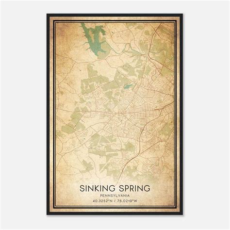 Image result for Sinking Spring Village Map
