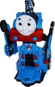 Mobclixs 2 IN 1 Deformed Thomas Engine Robot with light and sound for ...