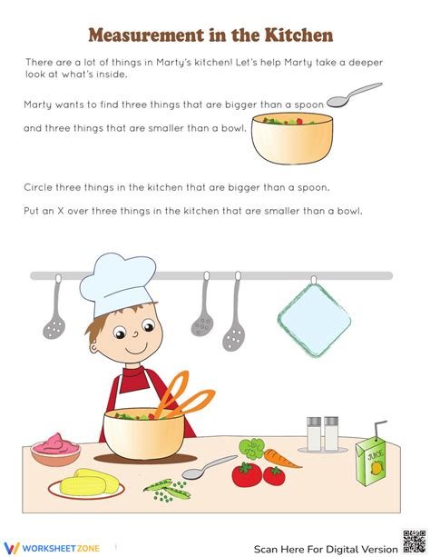 Worksheet Cooking Measurement 的图像结果