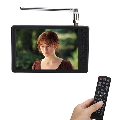 TV Portátil, Pocket Mini Digital ATSC Car Television, 1080p 5 Pulgadas ...