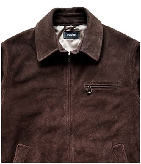 SUEDE LEATHER SPORTS JACKET【BROWN】｜exodus brand｜MELTING POT（正規取扱店・通販）