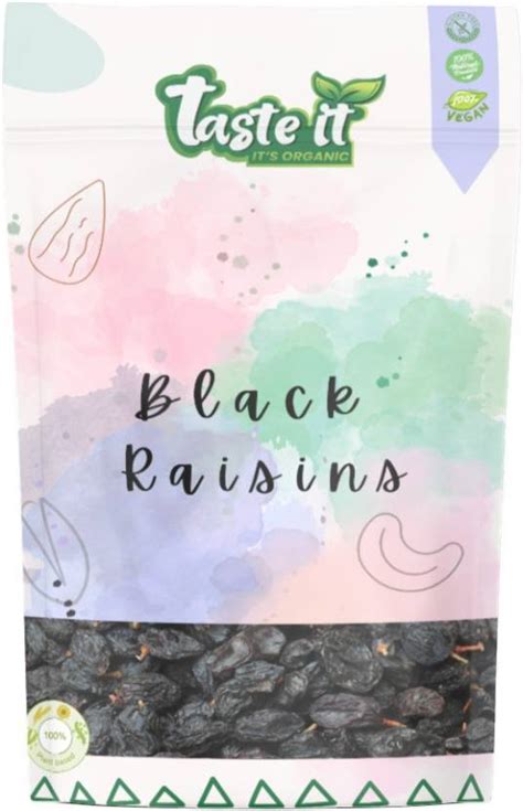 Taste it OrganicFresh And Healthy Organic Raw Dry Fruits Black Raisins ...