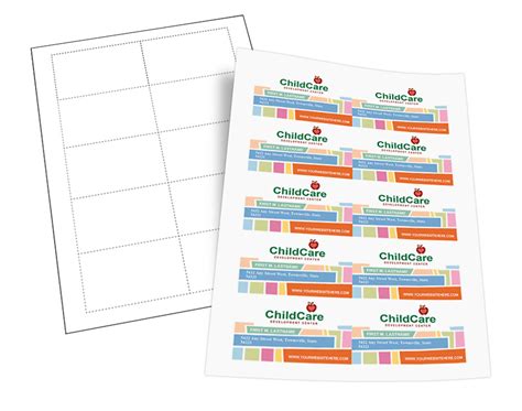 MS Word Business Card Template 的图像结果