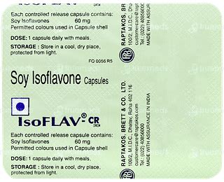 Isoflav Cr 60 Mg Capsule 10 - Uses, Side Effects, Dosage, Price | Truemeds