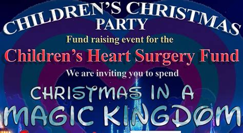 Christmas in a Magic Kingdom - Fundraising Event for the CHSF, Garforth ...