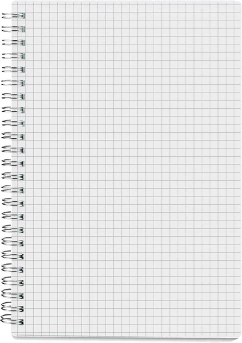 Nokingo Spiral Notebook - A5, 80 Sheets/160 Pages, 100gsm Paper, Grid ...