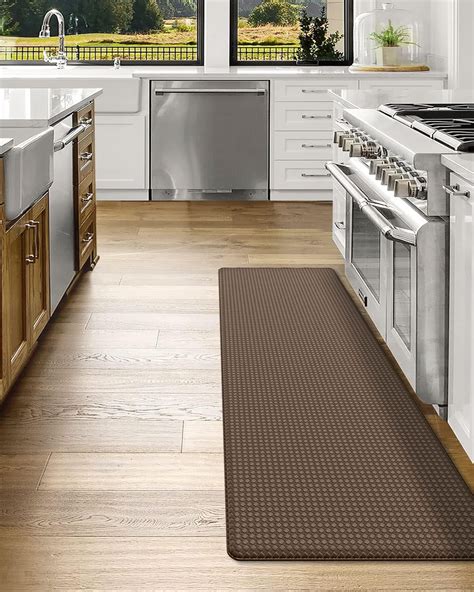 Sanmadrola Anti-Fatigue Kitchen Mat, Non-Skid, Long-lasting, Waterproof ...