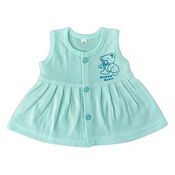 Buy |Baby Jackson| Baby Girls Half Sleeve Cotton Frock for Casual Wear ...