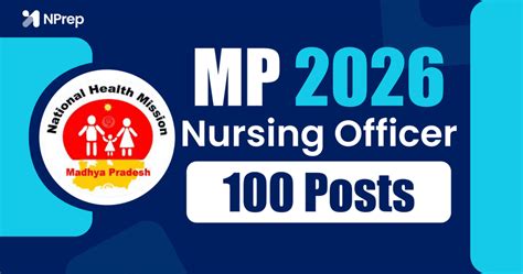 MP Staff Nurse Recruitment 2026: 100 Posts – Notification, Eligibility ...