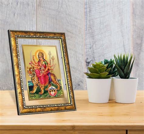 DIVINITI Durga Gold Plated Wall Photo Frame, Table Decor| DG Frame 113 ...