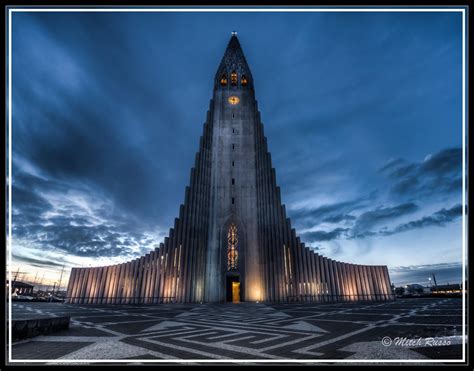 Hallgrímskirkja, Lutheran Church in Reykjavik Iceland by Mitch Russo ...