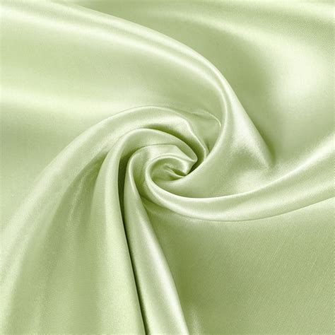 40 yard Satin Fabric Roll Sage Green at CV Linens