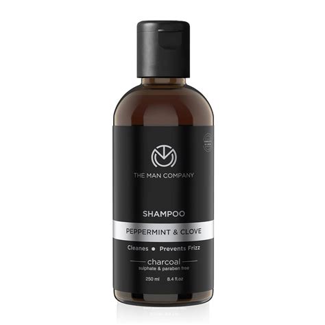 The Man Company Man Co. Charcoal Shampoo: Oily Scalp Care, Dandruff ...