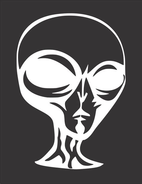 Image result for Alien Head Decal