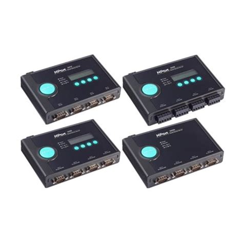 NPort 5450 MOXA | MOXA Device server, 4 Ethernet Port, 4 Serial Port ...